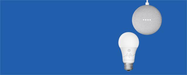 Google mini ge store bulb