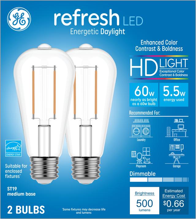 Ge refresh led hd on sale light 500 lumens