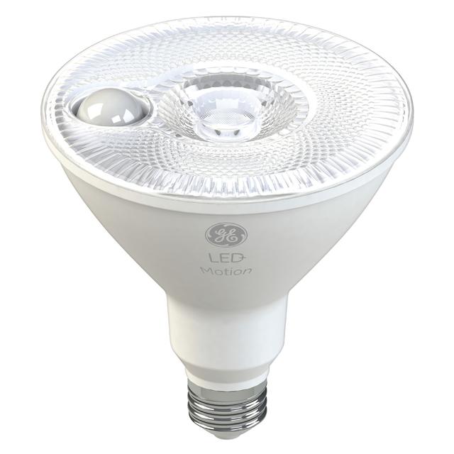 GE Lighting LED+ Linkable Motion Bulb, LED Motion Sensor Security PAR38 Bulb, Outdoor Floodlight, 90W, Warm White (1-Pack)