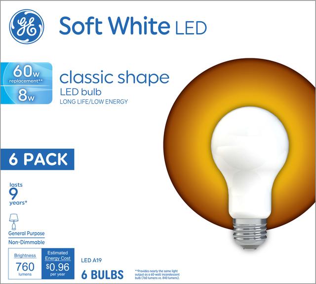 ge soft white led