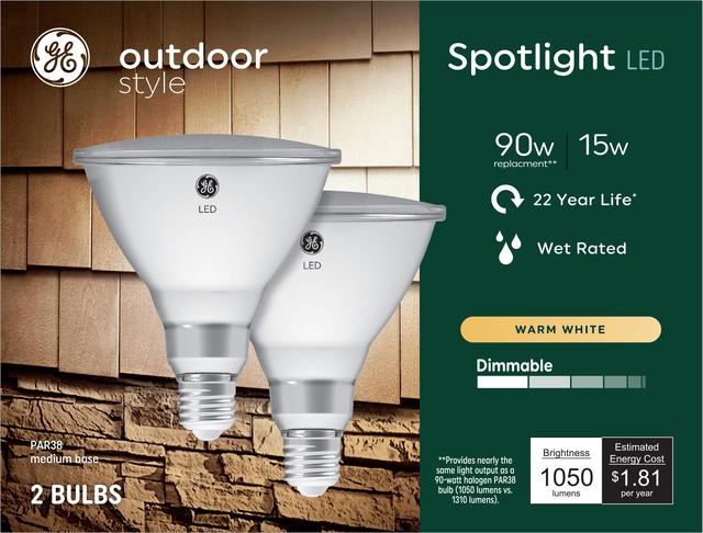 Led outdoor deals spot light bulbs