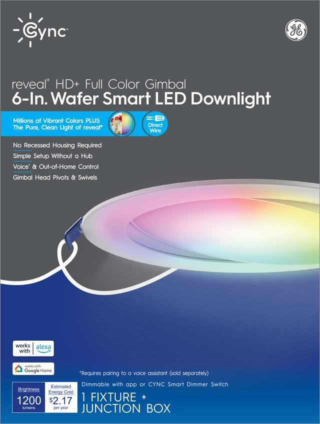 6 inch deals led wafer lights