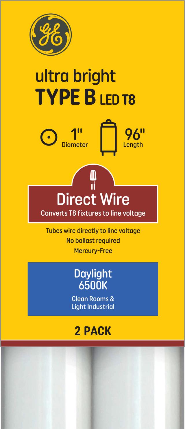 Ge direct deals wire led tubes