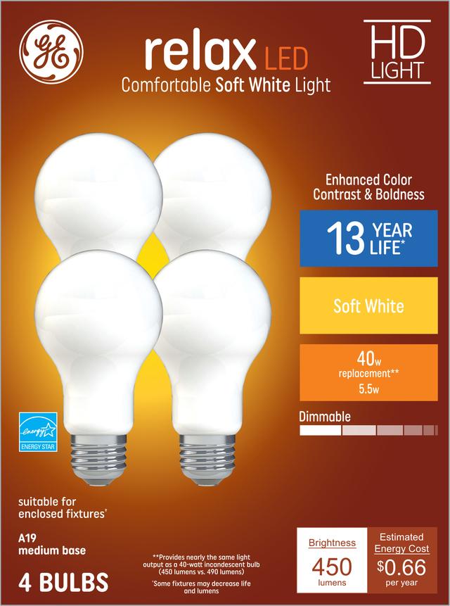 Soft white deals 40 watt bulbs