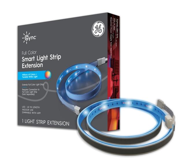 GE Cync Full Color LED Light Strip Extension Works with Alexa and