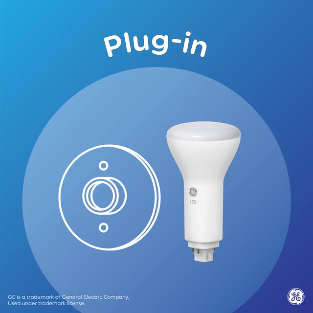 GE LED Light Bulb 18.5 Watts Warm White T16 Plug In Bulb 1 Pack