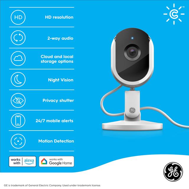 Wifi camera that works with best sale google home