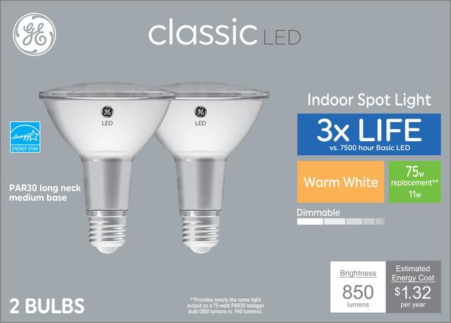 Ge on sale spotlight bulbs