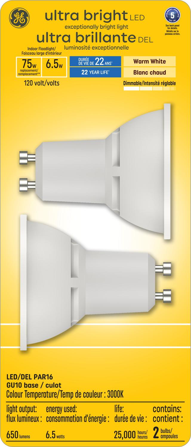 Gu10 75 deals watt led