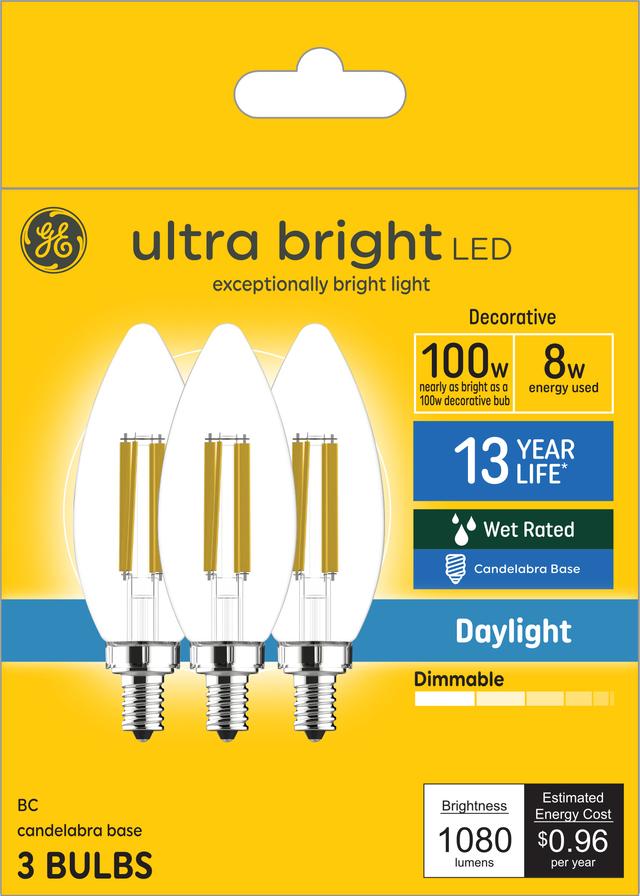 100 watt deals led chandelier bulbs