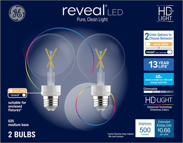 Ge Reveal Globe Light Bulbs Store | blog.websoft9.com