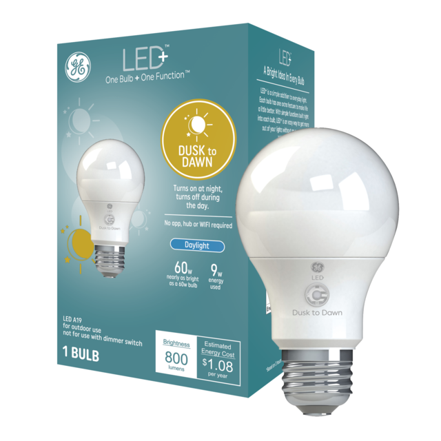 ge led  dusk to dawn outdoor light bulbs