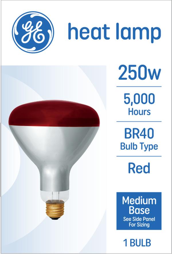 Incandescent bulb outlet heat