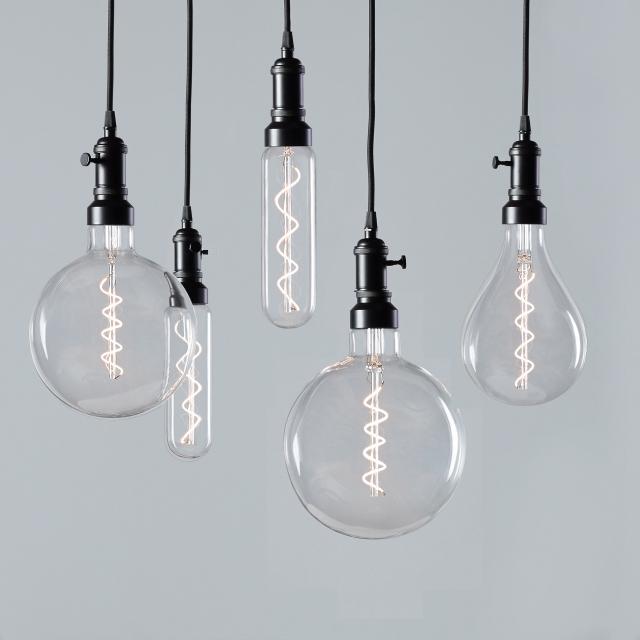 Vintage light bulbs bright outlet white