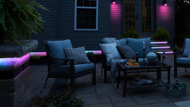 Outdoor patio led on sale strip lights