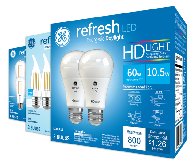 Ge refresh led energetic deals daylight 100w