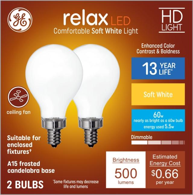 ge ceiling fan led light bulbs