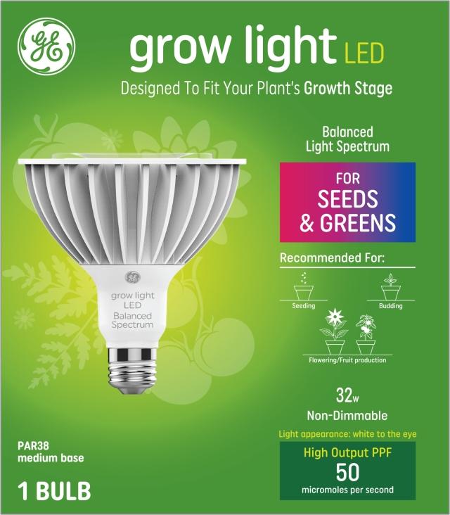 ge balanced spectrum grow light