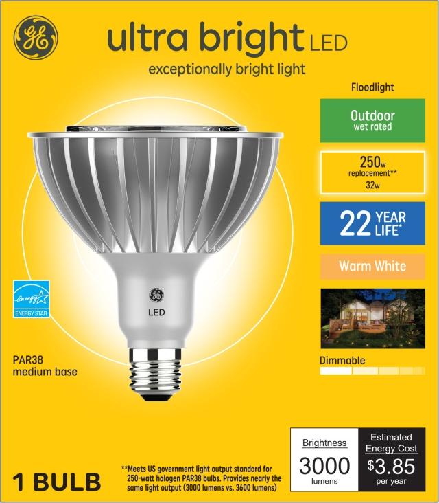 250 watt flood light bulb