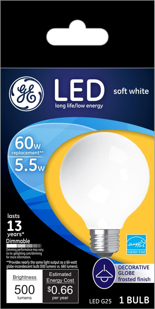 ge g25 led bulb