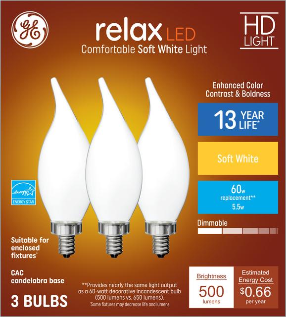 Relax HD LED Light Bulbs