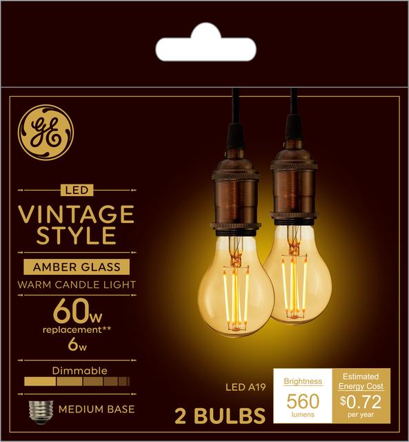 ge led filament bulb