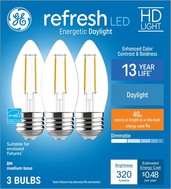 ge refresh led energetic daylight 40w