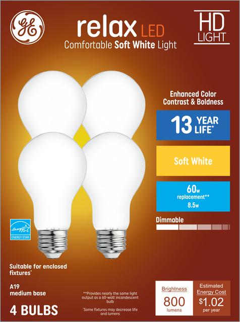 Relax HD LED Light Bulbs