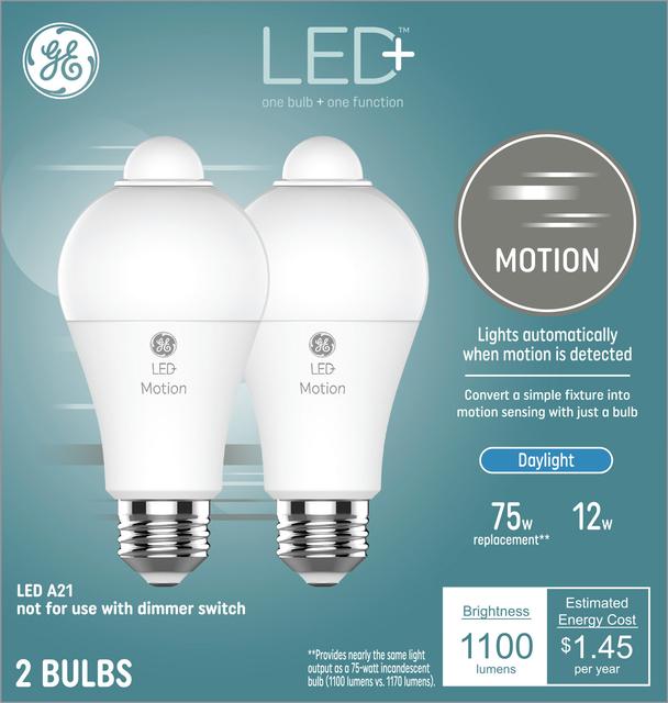 Ge led+ linkable motion sensor deals light