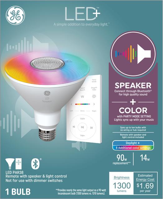 Light bulbs with on sale speakers in them