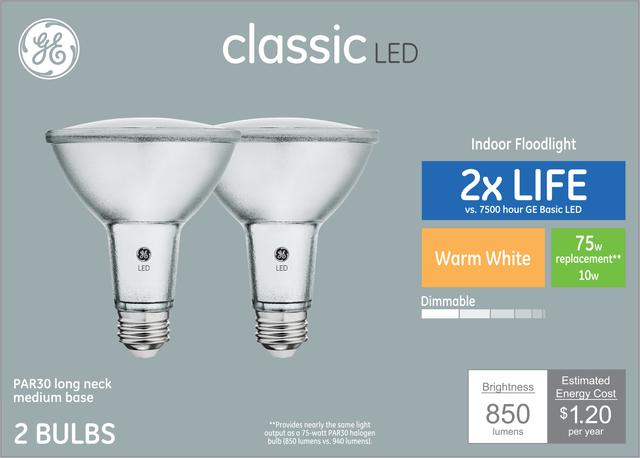 long neck led flood light bulbs