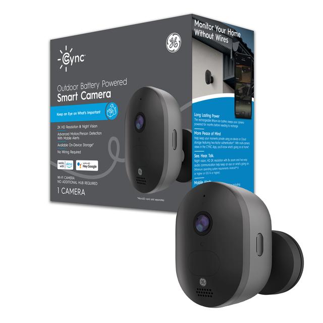 Ge wireless clearance security camera