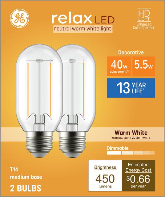 Relax HD LED Light Bulbs