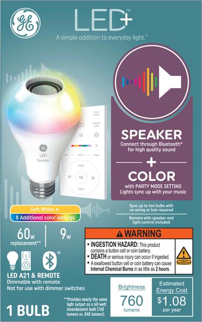 LED Speaker Light Bulb Bluetooth Light Bulb Speaker